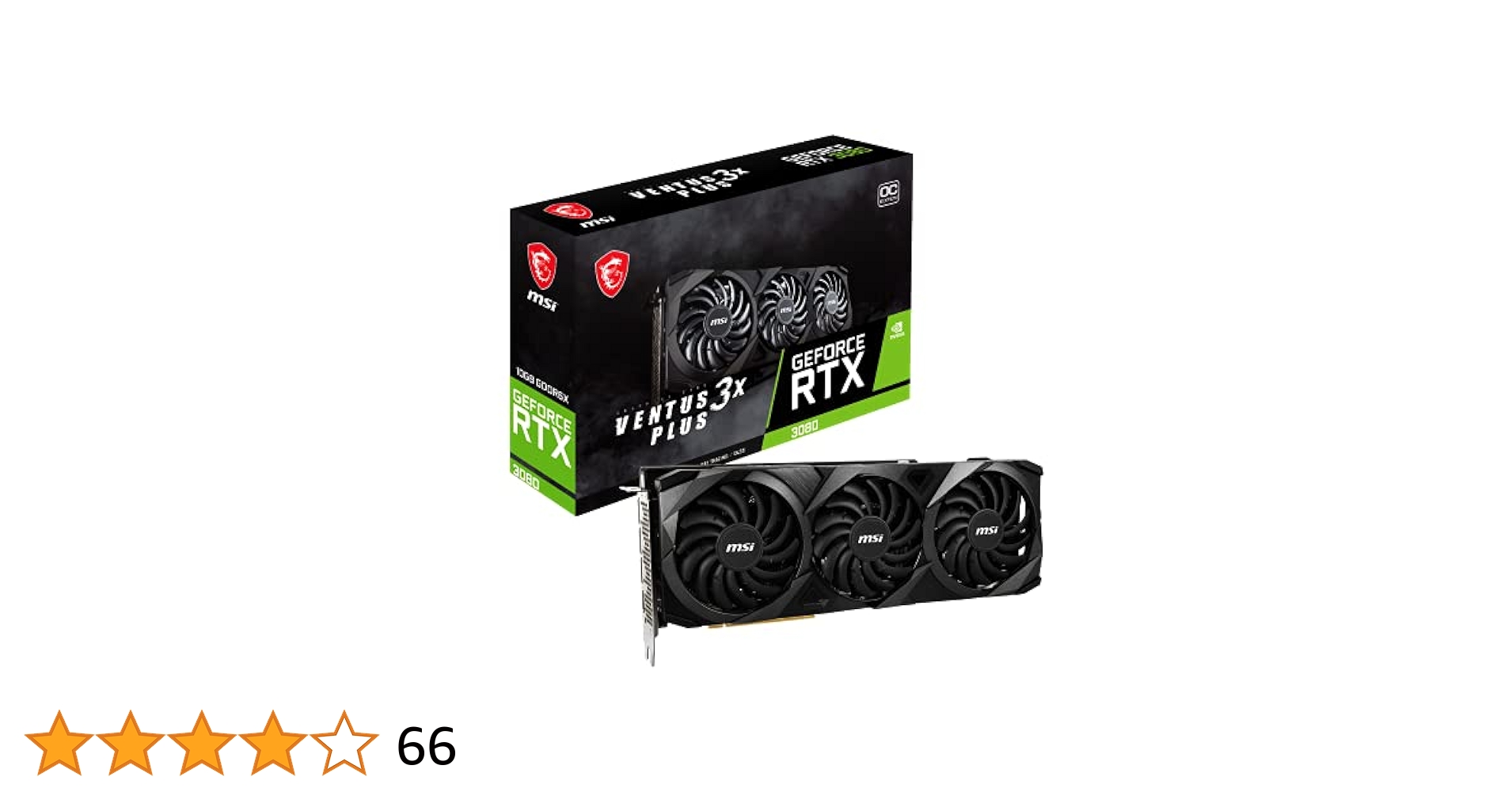 MSI GeForce RTX 3080 VENTUS 3X 修理済み品 Amazon | 【整備済み品】 MSI GeForce RTX 3080 VENTUS 3X PLUS